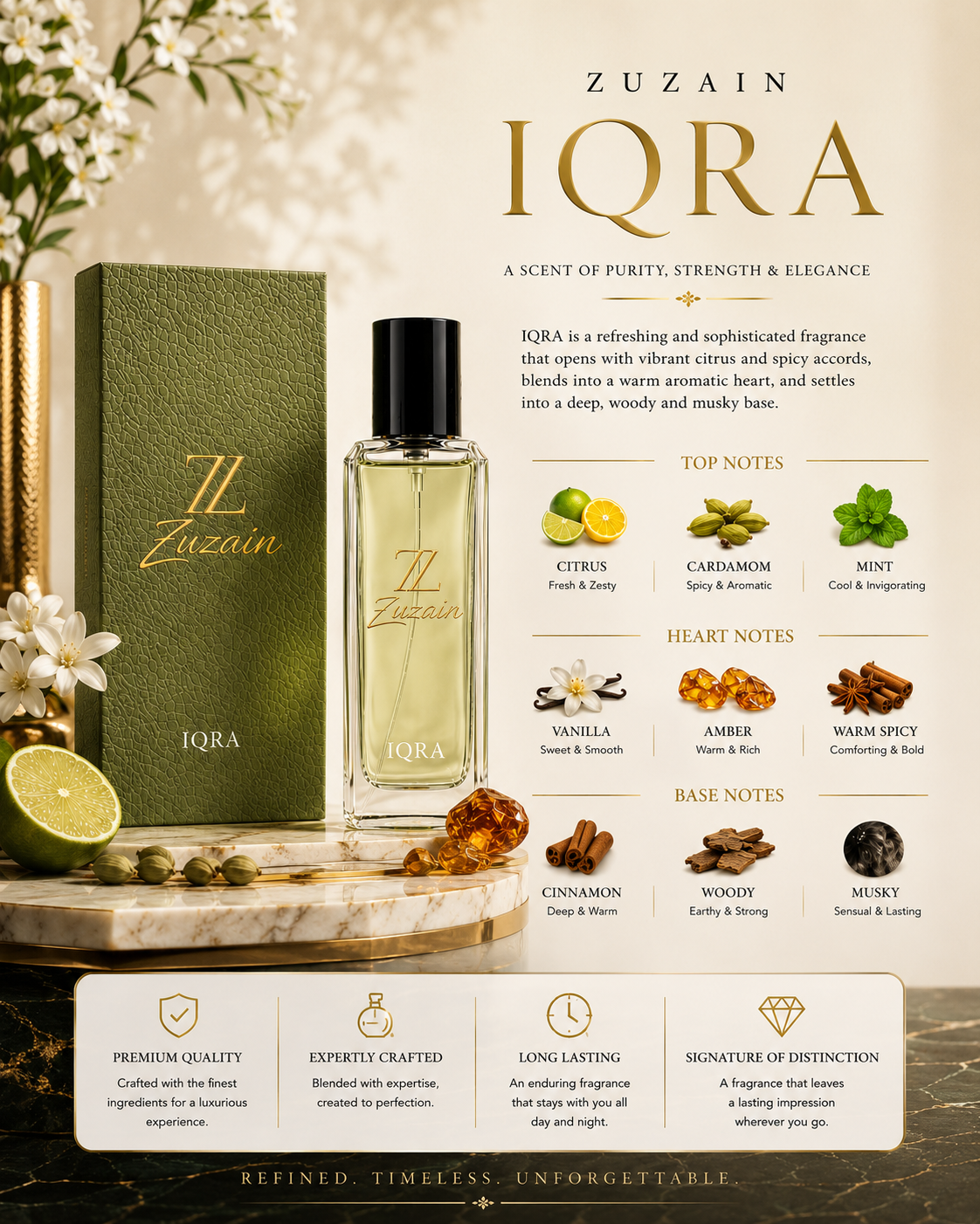 ZUZAIN IQRA Extrait De Parfum | 20ml